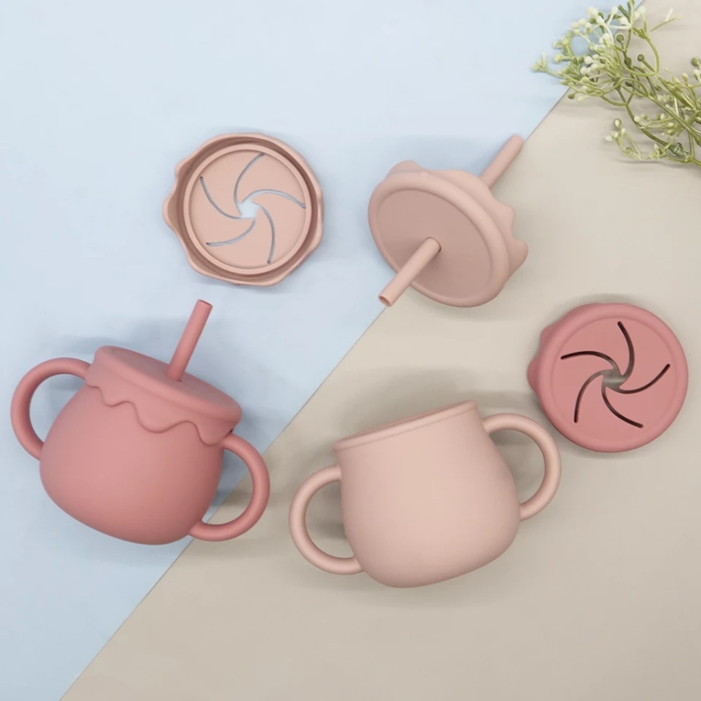 Brand New 3 in 1 Silicone Sippy Cup.